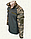 Тактична сорочка утеплена Убакс Хакі + Піксель - 100% Бавовна, фото 2