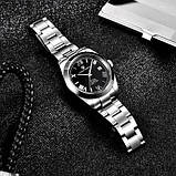 Механічний з автопідзаводом годинник для дайвінгу Pagani Design PD-1691 Silver-Black, фото 5