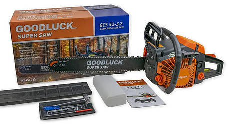 ПИЛА ЛАНЦЮГОВА БЕНЗИНОВА SUPER GOOD LUCK GCS 52-3.7, фото 1