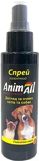 Спрей гігієнічний AnimAll догляд за очима кішок і собак 100 мл (4820224500300)