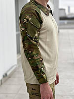 Тактическая рубашка Убакс с карманами под налокотники