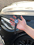 Гібридні (Кварц + механіка) годинник із сапфіровим склом Pagani Design PD-1703 Silver-Black, фото 7
