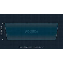 Захисне гібридне скло на монітор 12.7" 9H BENTLEY BENTAYGA 2020 -