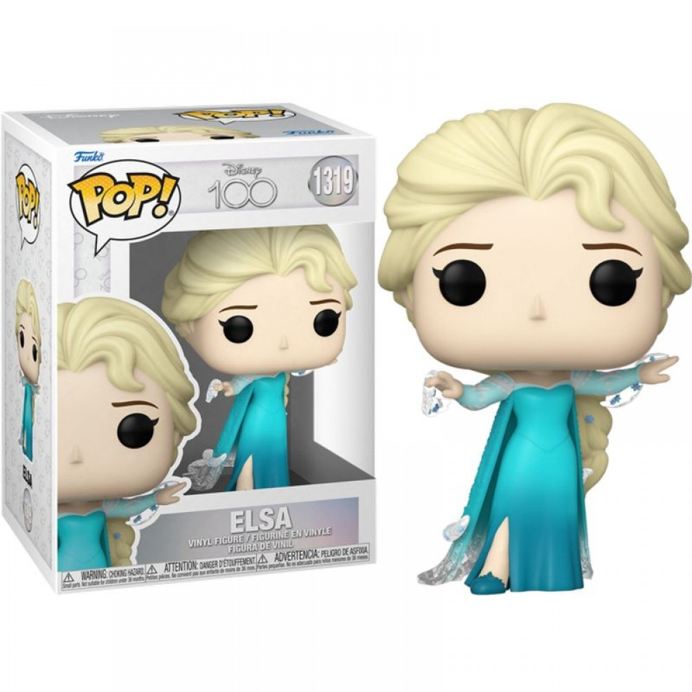 Funko Pop Disney 100 Frozen Elsa 10 1319