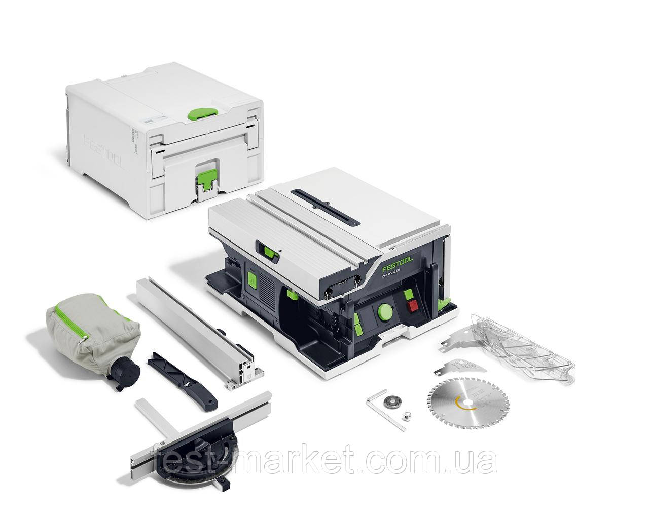 Акумуляторна монтажна дискова пила CSC SYS 50 EBI-Basic Festool 576820