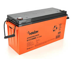 Гелеві акумуляторні батареї MERLION GL121500M8 12 V 150 AH (483 Х 170 Х 240)  для квартир, будинків і котлів