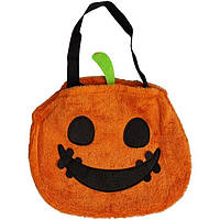 Сумка Creepy Town Halloween Fluffy Trick Or Treat Bag Pumpkin Тыква