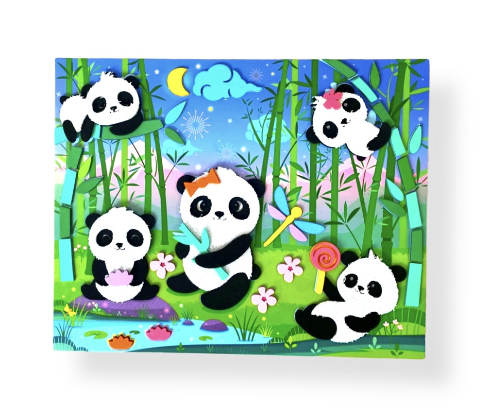 М’яка аплікація “Пандочки”, фото 1