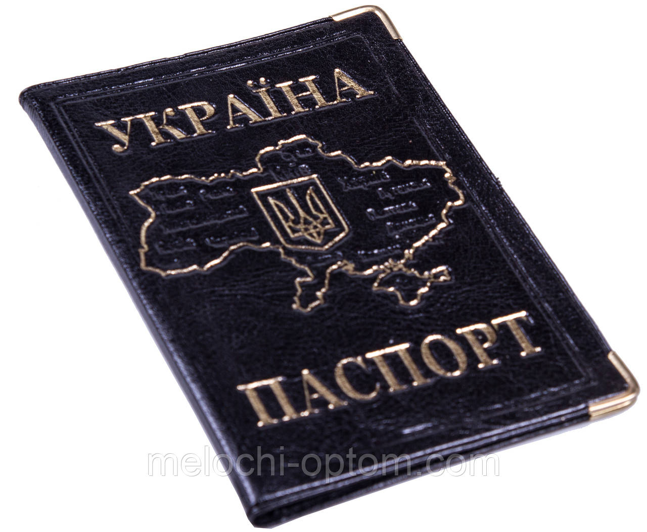 Обкладинки для паспорта карта України, різні кольори 95х135mm, фото 1