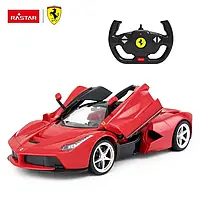 Машинка на радиоуправлении Rastar 50160 Автомобиль Ferrari LaFerrari / RC / RTR / 1:14 / 12 km/h / подсветка