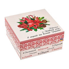 Солодкий новорічний подарунок VIP №65, 1000 г. замовлення від 7 шт.