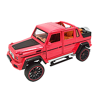 Детская металлическая игрушечная машина Mercedes-Benz Автопром, масштаб 1:24, красная