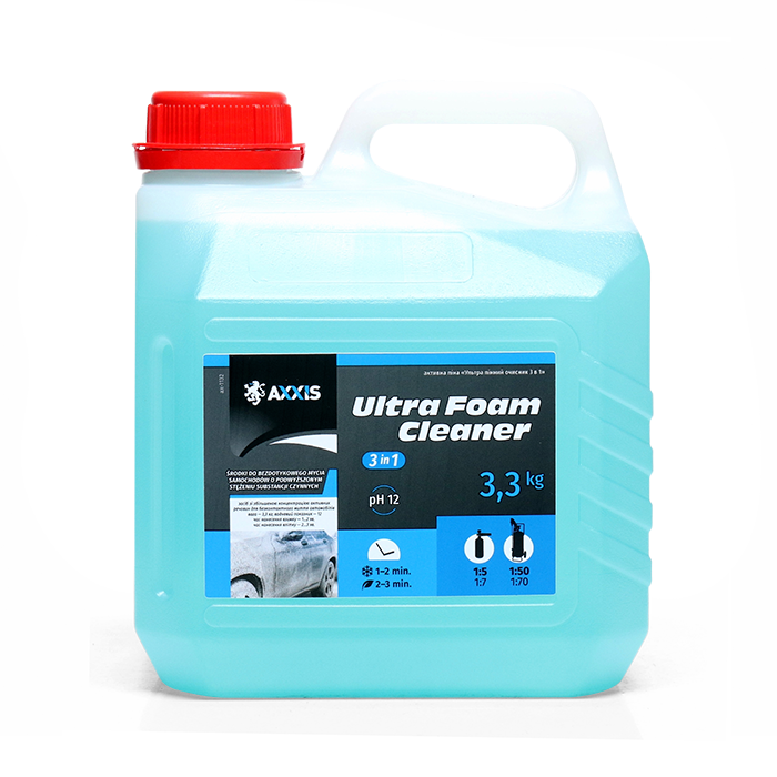 Активна піна AXXIS Ultra Foam Cleaner 3 в 1 (каністра 3л) ax-1132