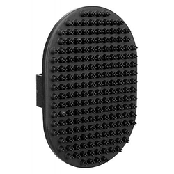 Щітка для собак та котів Trixie (Тріксі) масажна з шипами гумова з петлею для рук 9х13 см