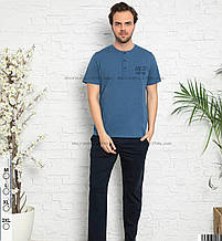 Чоловічий домашній комплект футболки та штани XL