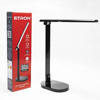 Світлодіодний настільний світильник , TM ETRON 1-EDL-424  10W Black
