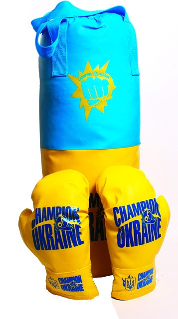 Боксерська груша Champion of Ukraine велика
