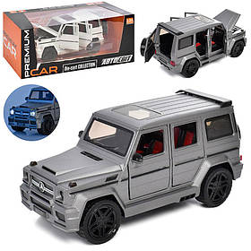 Металева машинка Mercedes-benz G65 Гелендваген (Гелік) 1:24 світло, звук, AP-1708