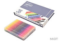 Набір кольорових маркерів Xiaomi KACO ARTIST Double Tips Pen 36 Colors ARTIST 36 K1037(1250511713754)