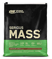 Високовуглеводний гейнер для набору маси Optimum Serious Mass 5,45 кг банан, фото 4