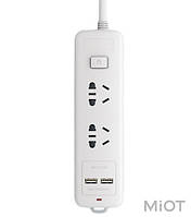 Подовжувач Xiaomi OPPLE Power Strip ( 2 розетки + 2 USB ) 1.8m White(1255231155754)