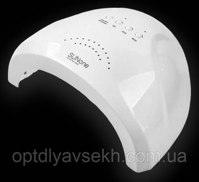 SUNone, 48 Вт. - Професійна UV/LED лампа біла для просушування нігтів (без дна)