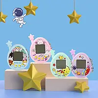 Тамагочи с звездой tamagotchi игрушка брелок 90s