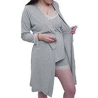 Бавовняний комплект — піжама для вагітних і годувальниць
