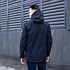 Куртка тактична з флисом Pobedov Motive 1366 р. 3XL, синя / куртка ДСНС Soft Shell весна осінь, фото 3