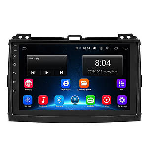 Штатна автомобільна магнітола 9" Lesko для Toyota Land Cruiser Prado (2002-2007г.) пам'ять 2/32 Гб GPS Android, фото 1