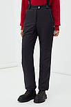Утеплені жіночі штани Finn Flare FWB11018-200 чорні XS, фото 2