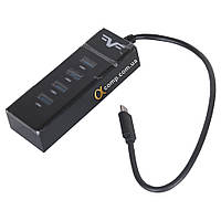 Хаб USB 3.0 Frime 4 порти (1×3.0 • 3×2.0) TypeC
