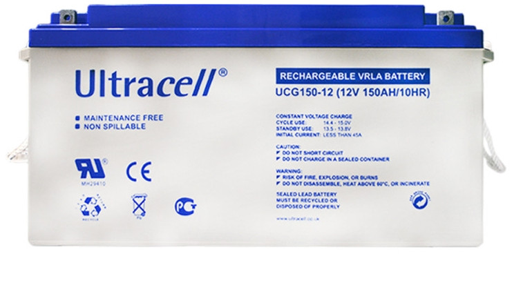 АКБ Ultracell UCG150-12 12V/150Ah  (стаціонарна) GEL