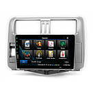 Рамка для штатної магнітоли Toyota Prado 2010+ перехідна рамка для автомагнітоли рамка авто туто, фото 5