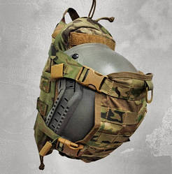 Рюкзак тактичний добовий з клапаном для шолома Warrior Spirit WS-R Multicam