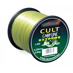 Волосінь Climax Cult Carp Extreme Line Matt Olive