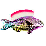 Змітка для видалення пилу рибка щітка манікюрна для волосся косметична кошторис для перукаря косметолога, фото 5