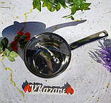 Сотейник ківш із неіржавкої сталі з кришкою 2.1 л Maestro MR-3513-16S Ківш неіржавка індукційне дно, фото 2