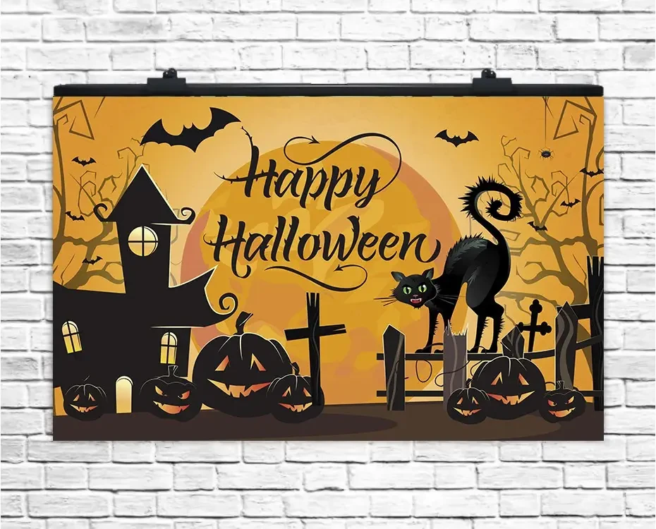 Плакат для свята Halloween , плакат на Хелловін, 75×120см
