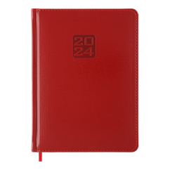 Щоденник датований 2022 BM.2112-05 BRAVO (Soft) L2U A5 червоний, штучна шкіра/поролон (20)