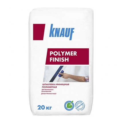 Шпаклівка KNAUF Polymer Finish (Кнауф Полімер Фініш), 20 кг, фото 2