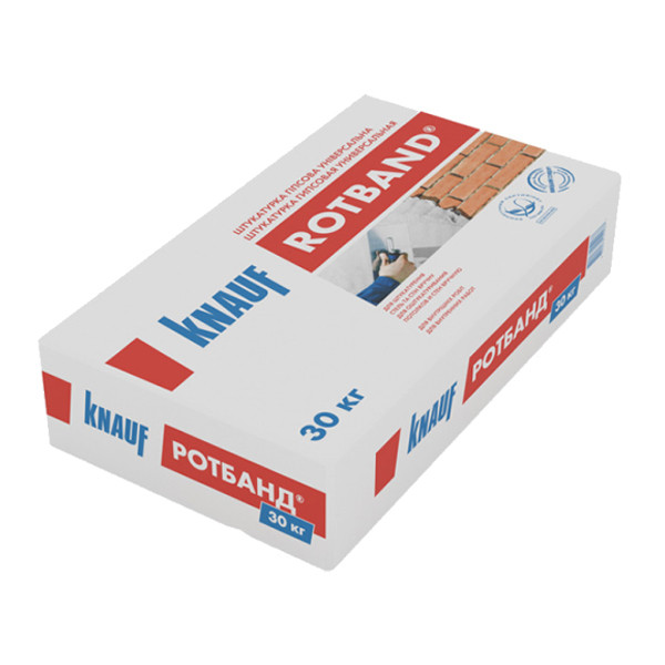 Штукатурка KNAUF Rotband (Кнауф Ротбанд), гіпсова, 30 кг