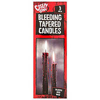 Свечи Creepy Town Halloween Bleeding Tapered Candles 3s