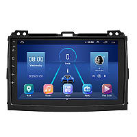 Штатная магнитола Lesko для Toyota Land Cruiser Prado 120 Series Рестайлинг 2007-2009 9" 4/64 4G+CarPlay G 3шт