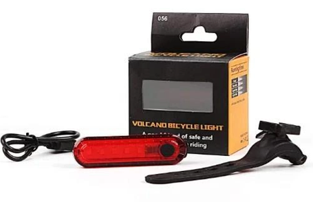 Велогабарит VOLCANO на COB діоді USB-велосипед 50 люменів, фото 1