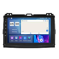 Магнитола Lesko Toyota Land Cruiser Prado 120 Series Рестайлинг 2007-2009 IPS 9" 4/64Gb CarPlay 4G GPS Prime