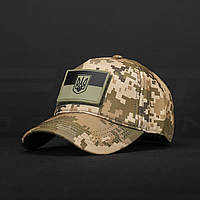 Кепка бейсболка Софтшелл Мілітарі FCT демісезонна піксель ЗСУ