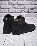 Чоловічі теплі зимові стильні черевики  з натуральної шкіри Guess model-319, фото 4
