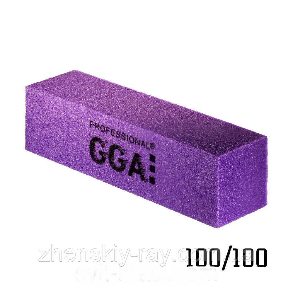 Баф шліфувальний для нігтів GGA,100/100