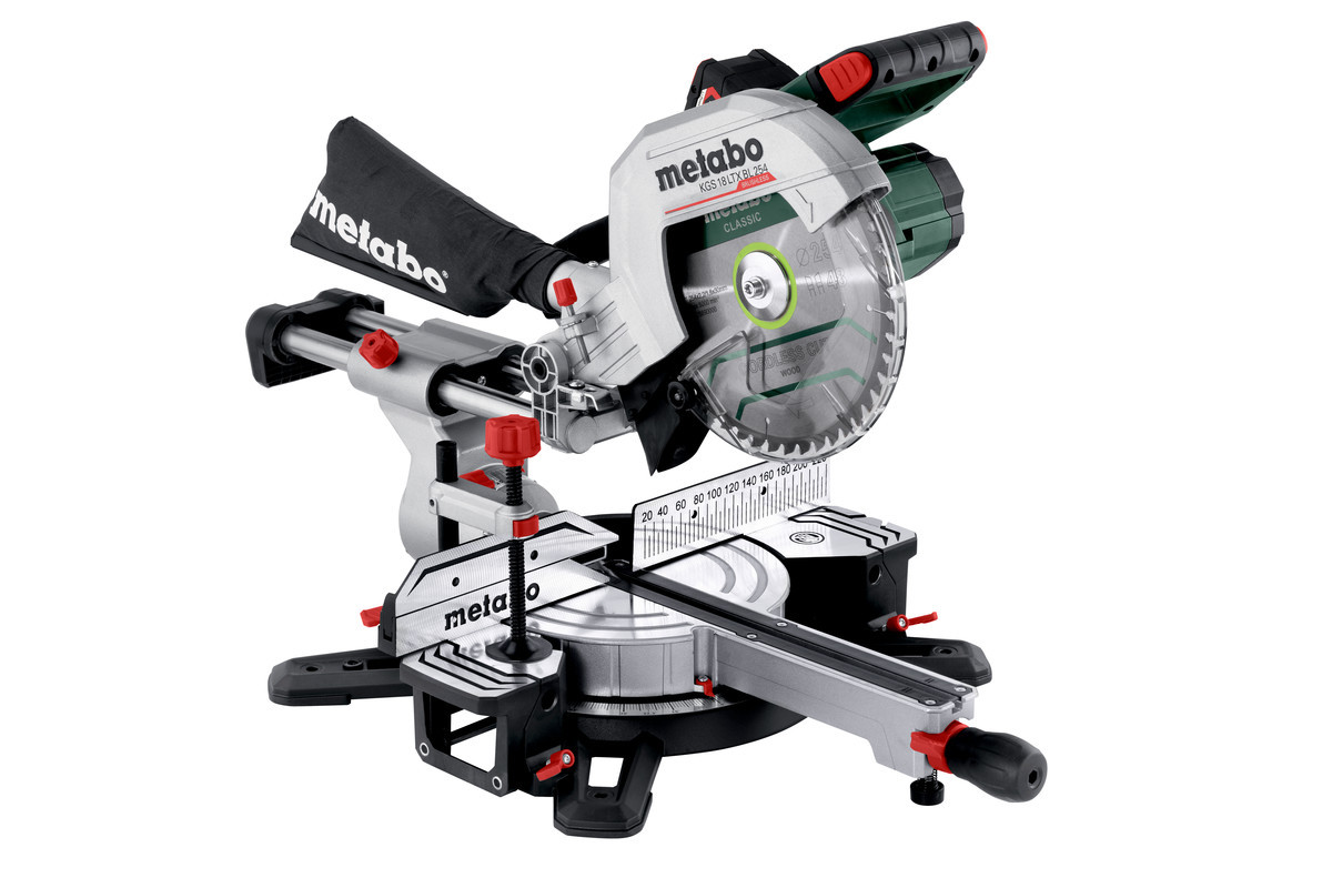 Акумуляторна торцювальна пила Metabo KGS 18 LTX BL 254. Безкоштовна доставка по Україні!